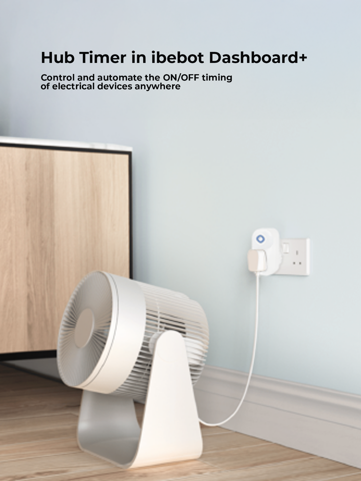 iBebot Hub | App-Controlled Plug & Remote Monitoring - US, UK, EU, AU