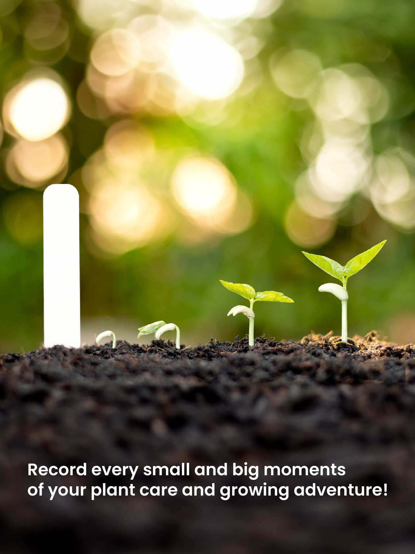 Plant Diary | Touch & Grow Electronic Diary, Plant Tag