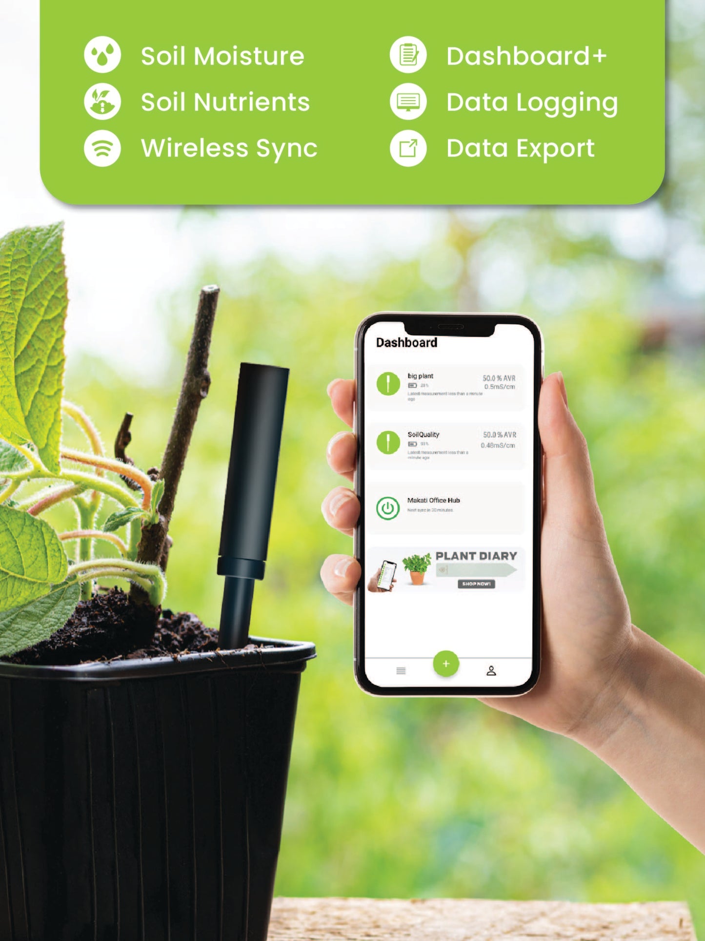 SoilQuality | Soil Moisture and EC Sensor